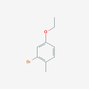 molecular formula C9H11BrO B3103591 2-Bromo-4-ethoxy-1-methylbenzene CAS No. 1445601-62-6