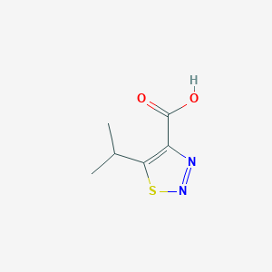 5-(Propan-2-yl)-1,2,3-thiadiazole-4-carboxylic acid