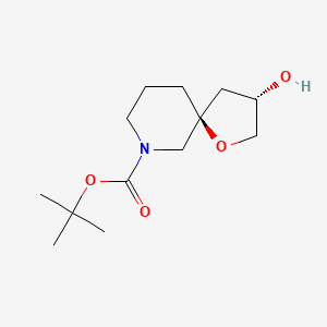 Racemic-(3S,5S)-Tert-Butyl 3-Hydroxy-1-Oxa-7-Azaspiro[4.5]Decane-7-Carboxylate