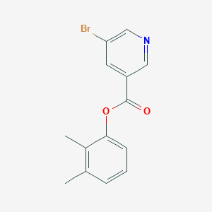molecular formula C14H12BrNO2 B310363 2,3-Dimethylphenyl5-bromonicotinate 