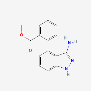 Methyl 2-(3-amino-1H-indazol-4-YL)benzoate