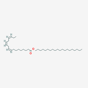 molecular formula C38H70O2 B3103691 Arachidyl linolenate CAS No. 1447798-59-5