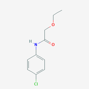 molecular formula C10H12ClNO2 B310376 N-(4-chlorophenyl)-2-ethoxyacetamide 