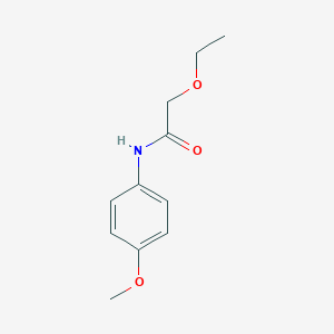 molecular formula C11H15NO3 B310378 2-ethoxy-N-(4-methoxyphenyl)acetamide 