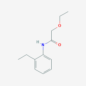 molecular formula C12H17NO2 B310380 2-ethoxy-N-(2-ethylphenyl)acetamide 