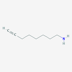 molecular formula C8H15N B3103804 7-Octyn-1-amine CAS No. 14502-43-3
