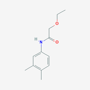 molecular formula C12H17NO2 B310382 N-(3,4-dimethylphenyl)-2-ethoxyacetamide 