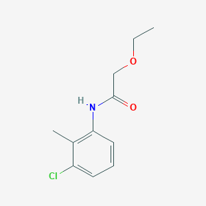 molecular formula C11H14ClNO2 B310386 N-(3-chloro-2-methylphenyl)-2-ethoxyacetamide 