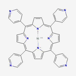 molecular formula C40H24N8Ni B3103876 Ni(ii) meso-tetra (4-pyridyl) porphine CAS No. 14514-68-2