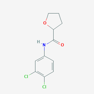 N-(3,4-dichlorophenyl)oxolane-2-carboxamide