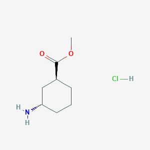 Methyl (1S,3S)-3-aminocyclohexane-1-carboxylate hydrochloride