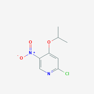 2-Chloro-4-isopropoxy-5-nitropyridine