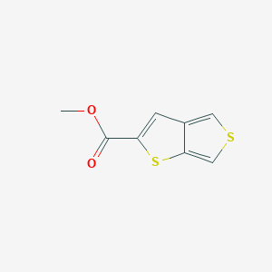 molecular formula C8H6O2S2 B3104176 Methyl thieno[3,4-b]thiophene-2-carboxylate CAS No. 14630-09-2
