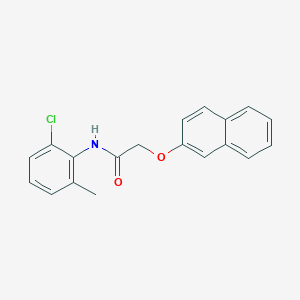 N-(2-chloro-6-methylphenyl)-2-(2-naphthyloxy)acetamide