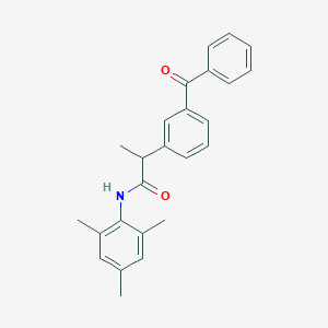 2-(3-benzoylphenyl)-N-mesitylpropanamide