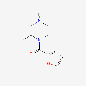 molecular formula C10H14N2O2 B3104283 1-(呋喃-2-羰基)-2-甲基哌嗪 CAS No. 146951-80-6