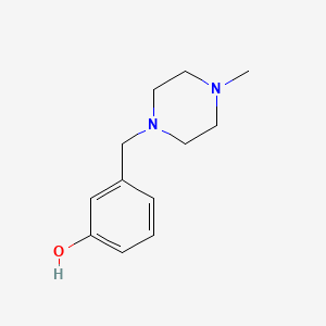 3-[(4-methyl-1-piperazinyl)methyl]-Phenol