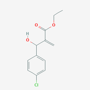 ETHYL 2-[(4-CHLOROPHENYL)(HYDROXY)METHYL]PROP-2-ENOATE