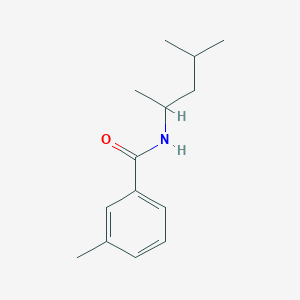 N-(1,3-dimethylbutyl)-3-methylbenzamide