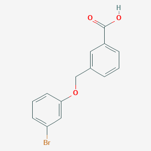 3-[(3-Bromophenoxy)methyl]benzoic acid