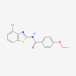 N-(4-chloro-1,3-benzothiazol-2-yl)-4-ethoxybenzamide