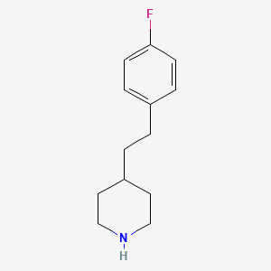4-[2-(4-Fluorophenyl)ethyl]piperidine