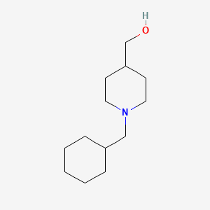 molecular formula C13H25NO B3104561 （1-(环己基甲基)哌啶-4-基)甲醇 CAS No. 148703-16-6