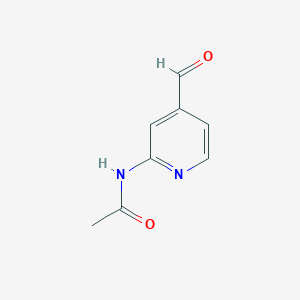 Acetamide, N-(4-formyl-2-pyridinyl)-