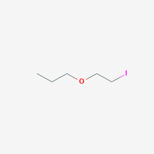 molecular formula C5H11IO B3104659 1-碘-2-丙氧基-乙烷 CAS No. 149230-00-2
