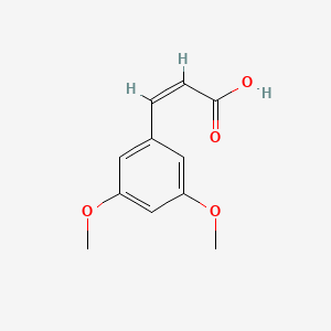 Cinnamic acid, 3,5-dimethoxy-, cis-
