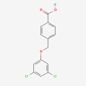 4-(3,5-Dichlorophenoxymethyl)benzoic acid