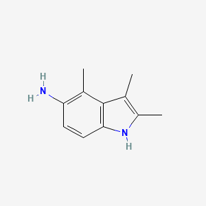 2,3,4-Trimethyl-1H-indol-5-amine