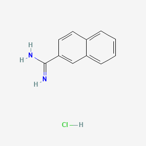 2-Naphthimidamide hydrochloride