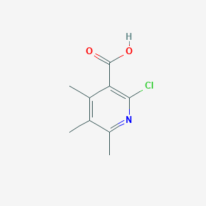 2-Chloro-4,5,6-trimethylpyridine-3-carboxylic acid
