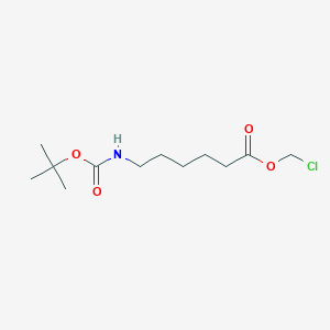 Chloromethyl 6-{[(tert-butoxy)carbonyl]amino}hexanoate