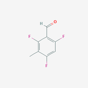 2,4,6-Trifluoro-3-methylbenzaldehyde