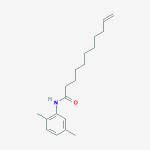 molecular formula C19H29NO B310490 N-(2,5-dimethylphenyl)-10-undecenamide 