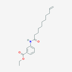 Ethyl 3-(10-undecenoylamino)benzoate