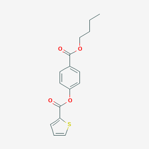 4-(Butoxycarbonyl)phenyl 2-thiophenecarboxylate