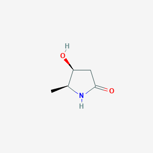 (4S,5S)-4-hydroxy-5-methylpyrrolidin-2-one