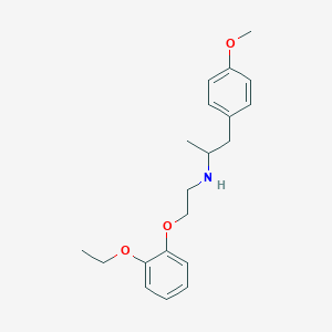 N-(2-(2-ethoxyphenoxy)ethyl)-1-(4-methoxyphenyl)propan-2-amine