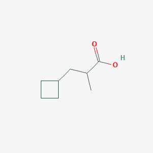 3-Cyclobutyl-2-methylpropanoic acid