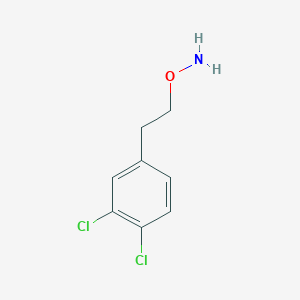 O-[2-(3,4-dichlorophenyl)ethyl]hydroxylamine