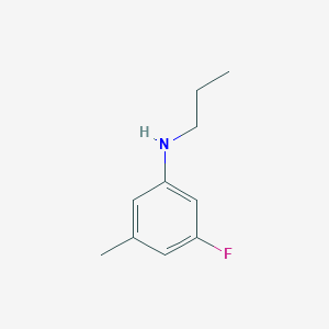 3-fluoro-5-methyl-N-propylaniline