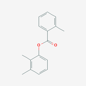 molecular formula C16H16O2 B310505 2,3-Dimethylphenyl 2-methylbenzoate 
