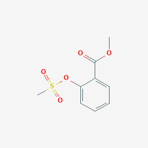 molecular formula C9H10O5S B310507 Methyl 2-(methanesulfonyloxy)benzoate 