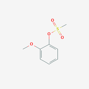 molecular formula C8H10O4S B310509 2-Methoxyphenyl methanesulfonate 