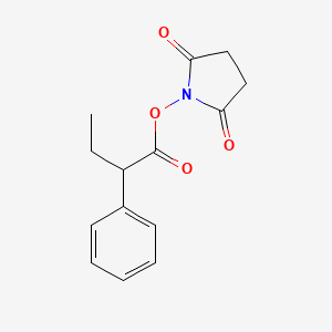 2,5-Dioxopyrrolidin-1-yl 2-phenylbutanoate