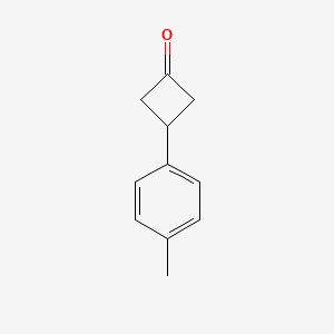molecular formula C11H12O B3105351 3-(4-Methylphenyl)cyclobutan-1-one CAS No. 152714-09-5