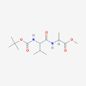 molecular formula C14H26N2O5 B3105359 BOC-Val-Ala-OMe CAS No. 15275-65-7